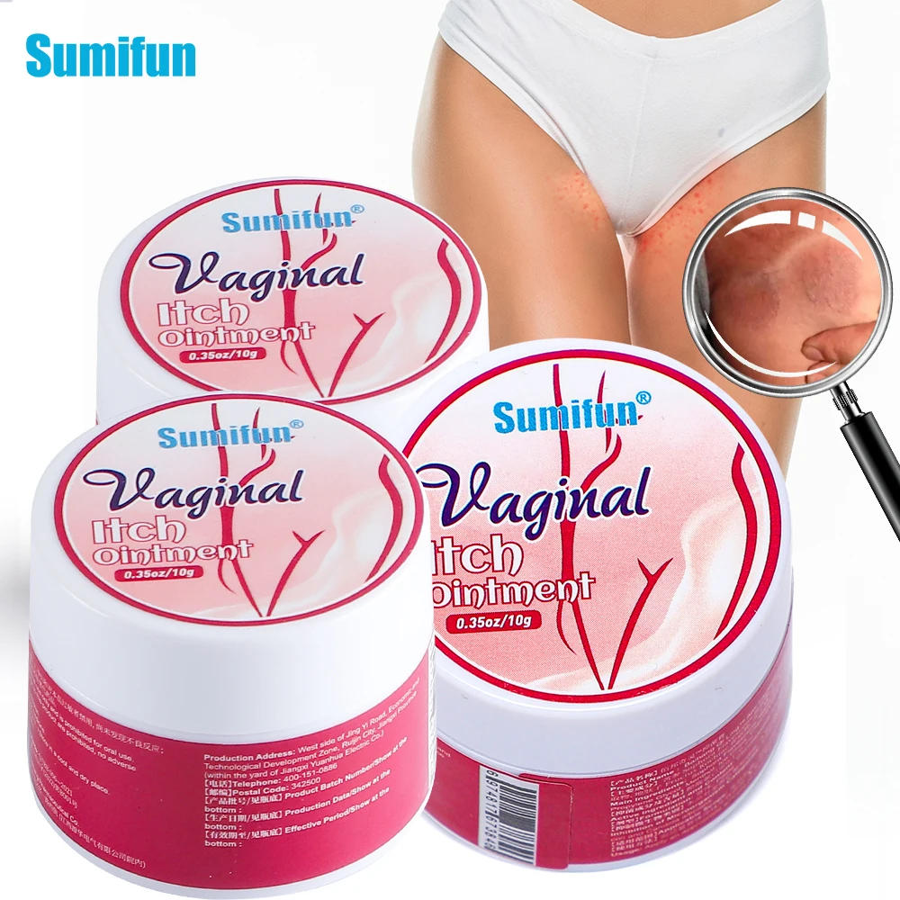 

1/2/3Pcs Sumifun Private Part Antibacterial Cream Genital Deodorant Remove Vulva Itchy Odor Pruritus Dermatitis Herbal Ointment