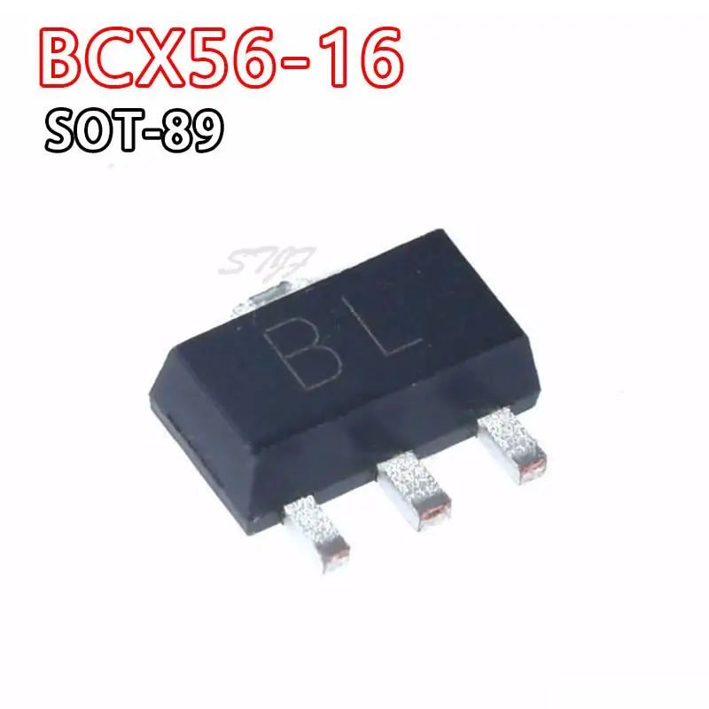 50 шт., флэш-транзистор-89, модель BCX56, флэш-дисплей, флэш-транзистор NPN 1A 80V