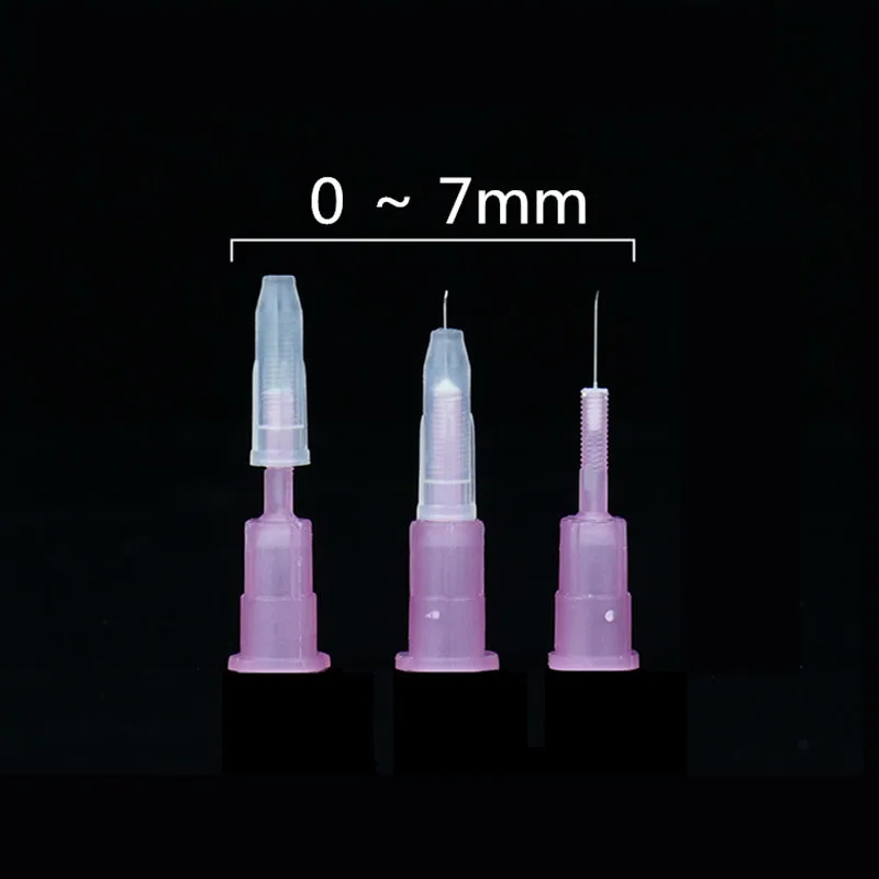 

31G 4mm adjustable small needle disposable 31G medical micro-plastic injection cosmetic sterile needle surgical tool
