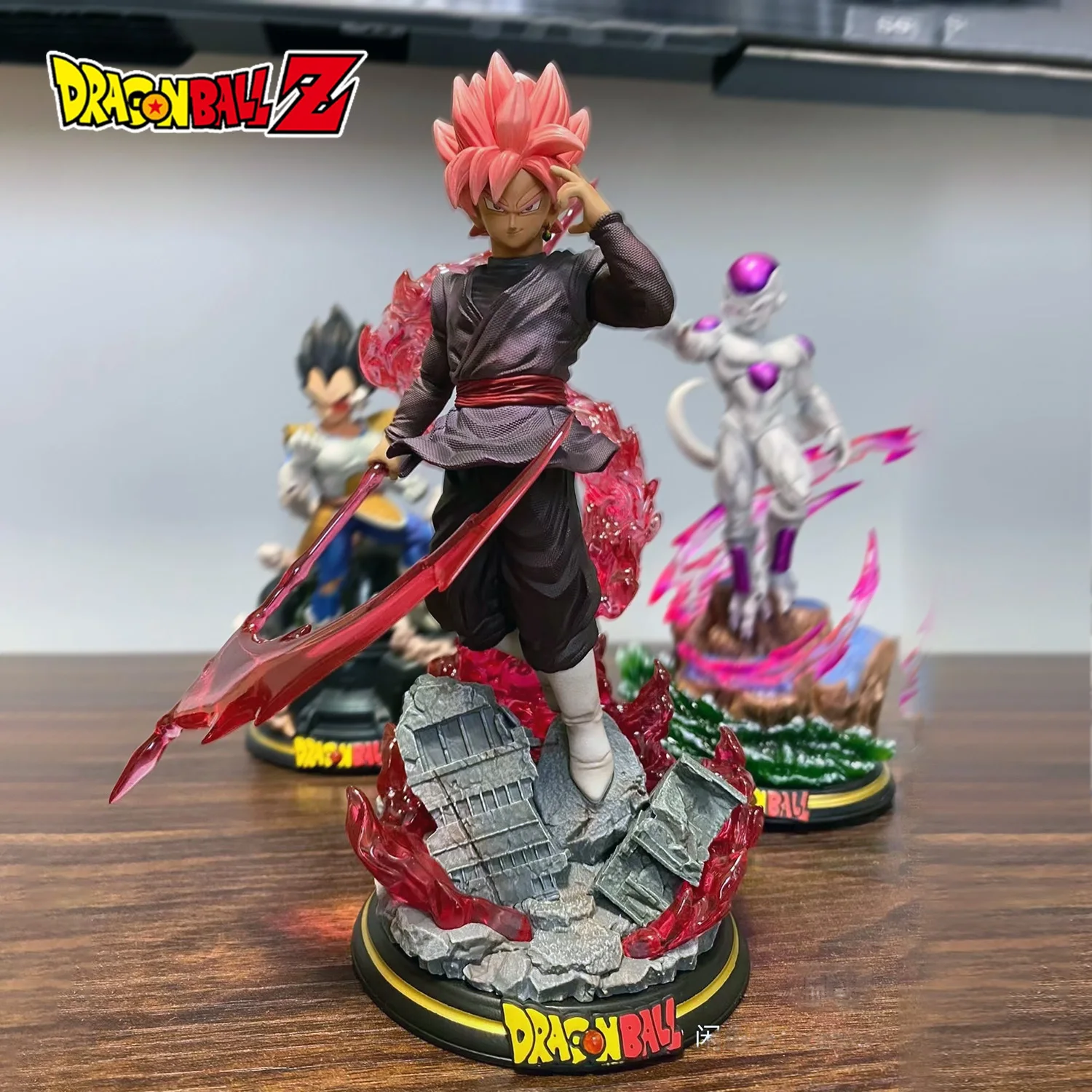 28cm Dragon Ball Super Rose Goku SSR2 PVC Anime DBZ Action Figure Super Saiyan ROSÉ 2 Zamasu Statue Collectible Model Toys Gifts