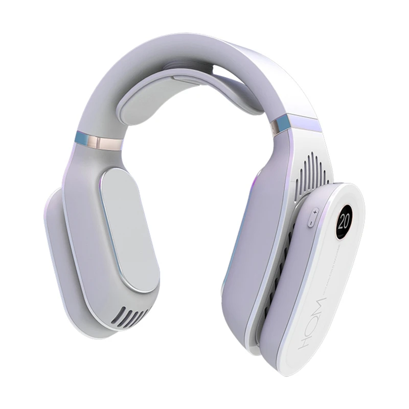 

Hanging Neck Heating And Cooling Instrument, Cooling And Heating Air Conditioning Fan, 2600Mah,Cooling And Heating Combo