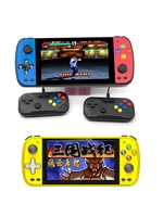 ips 5 1 inch ps5000 double handheld game player arcade 128 bit retro game console 64g 6000 games gaming consoles with gamepads