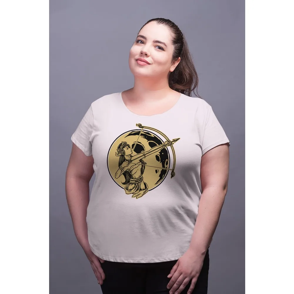 

Женская хлопковая Футболка Dorlie, одежда для месяца, большие размеры