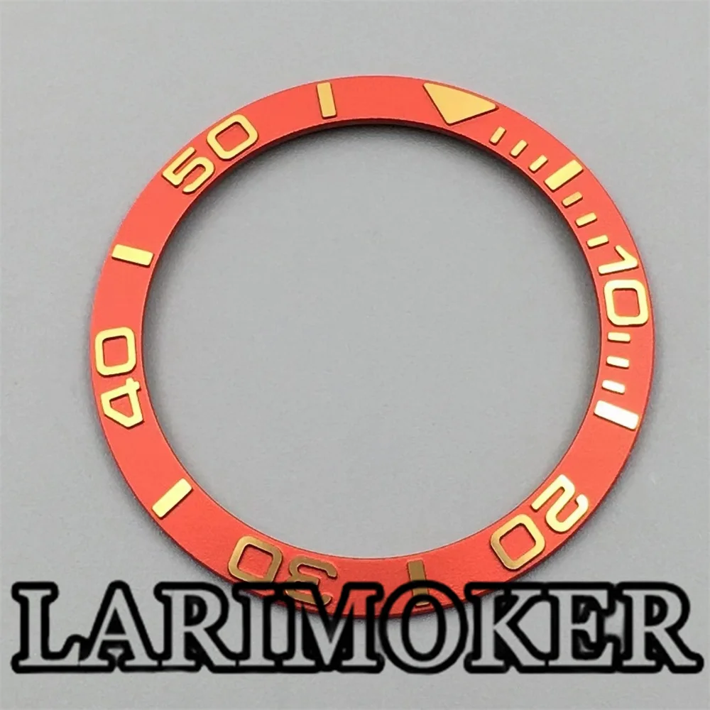 Новинка цветные керамические вставки LARIMOKER для часов диаметром 38 мм наклонной