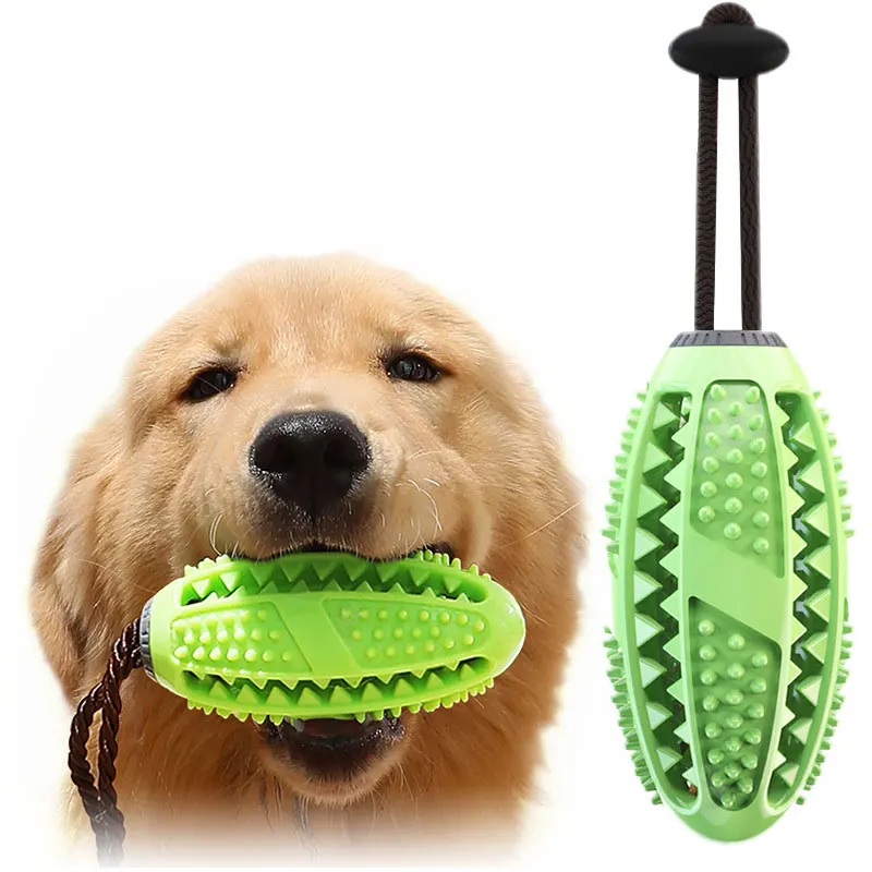 

Dog Chew Toy Dog Toothbrush Pet Molar Cleaning Supplies Interactive Dog Toy Food Dispenser Ball Puppy Puppies Dental Care