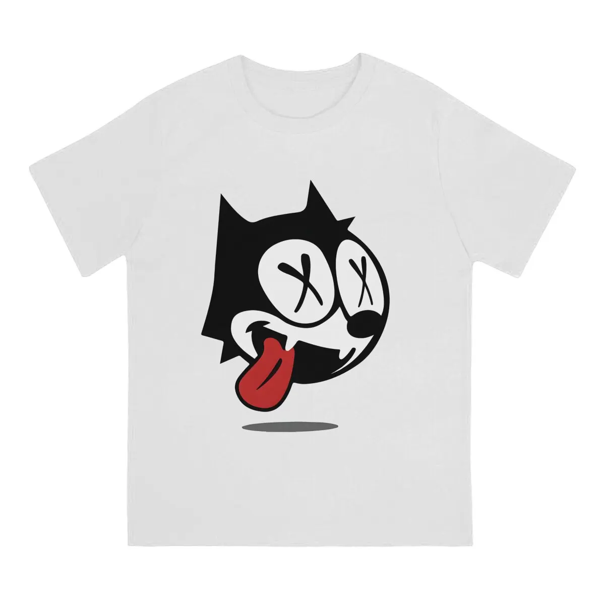 Уникальная футболка Mischievous мультяшная Повседневная Felix новинка для взрослых