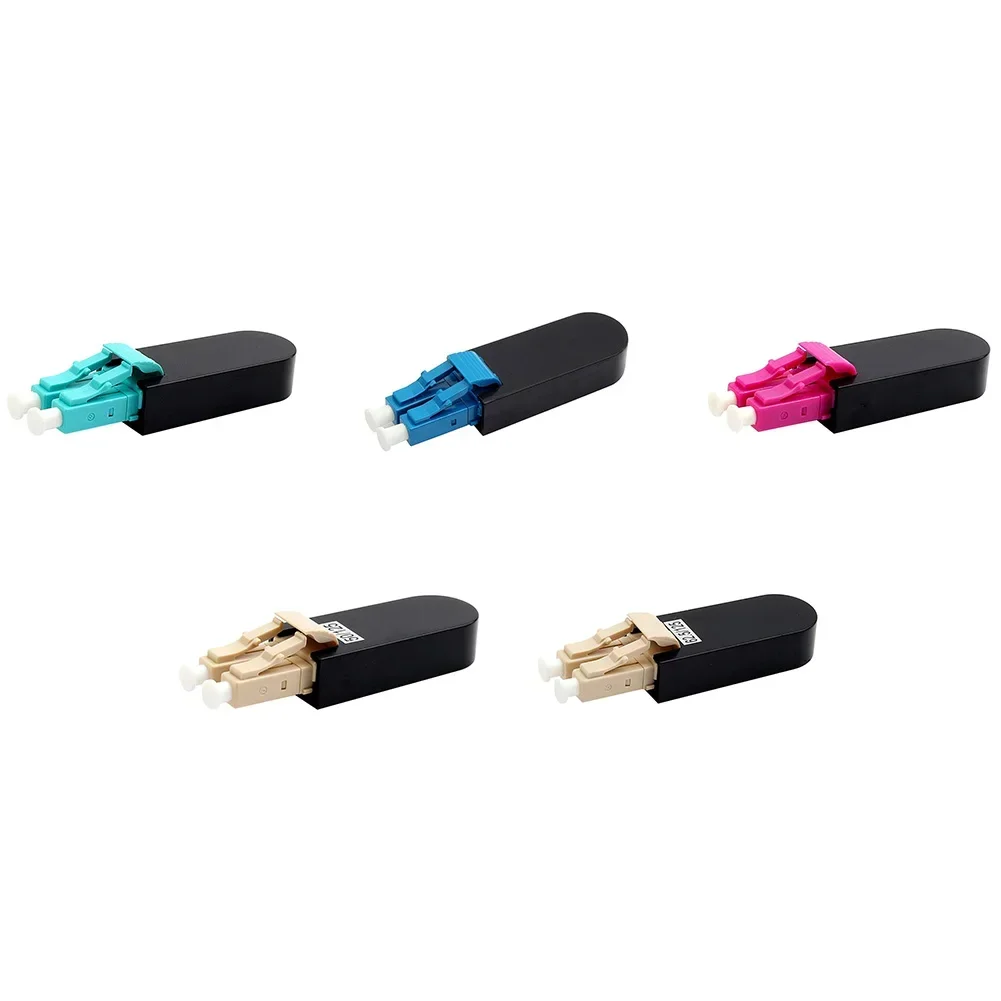 1 шт. LC/UPC оптоволоконный адаптер Loopback SM 9/125 OM1 62 5/125 OM2 50/125 OM3 OM4