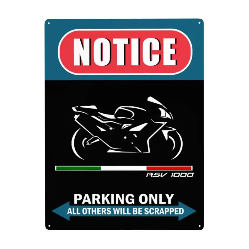 

APRILIA RSV 1000 арт металлический Железный Знак Плакат табличка Бар Паб Клуб кафе домашняя тарелка для декора стен искусство