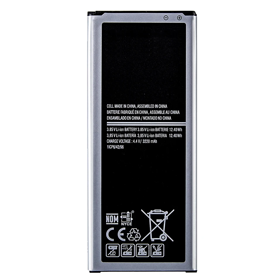 Аккумулятор для Samsung Galaxy Note 4 Note4 N910 N910H N910A N910C N910FQ N910X 3220 мАч EB BN910BBE