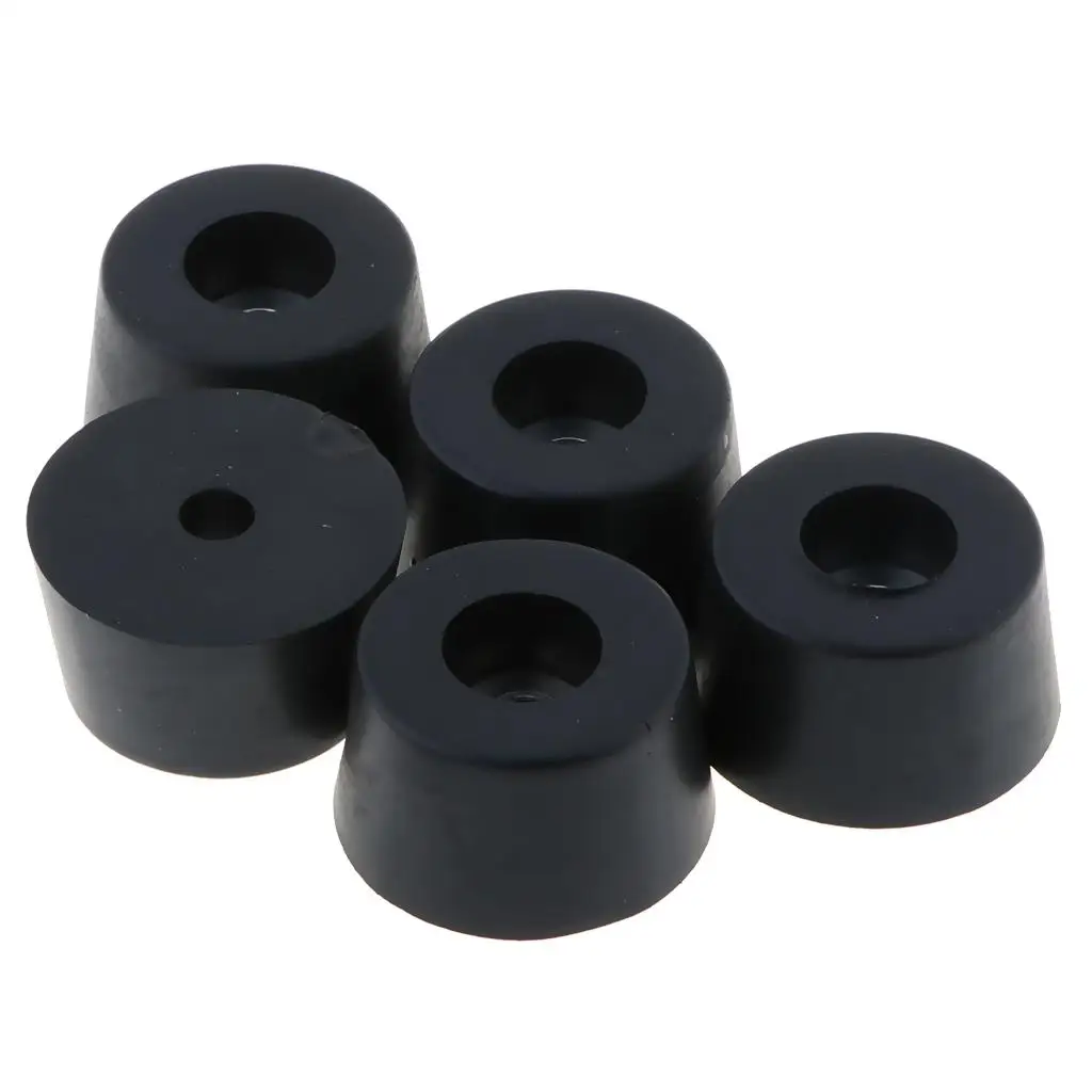 5 3x19 мм Мебельный шкаф Круглый резиновый корпус Ножки Противоскользящие круглые