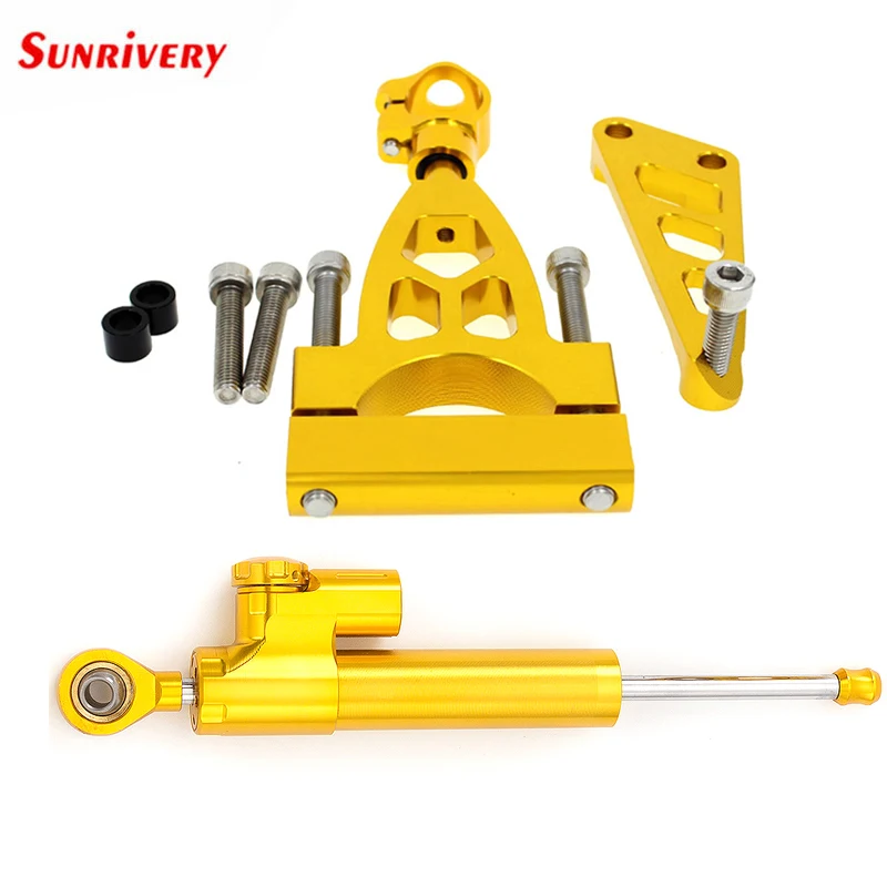 

Алюминиевый демпфер для мотоцикла, стабилизатор рулевого управления, монтажный комплект для Honda CB400 VTEC CB400SF 1999-2015 2014 2013 2012 2011