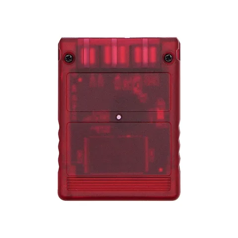 Карта памяти для PS2, для PlayStation 2, поддержка функций FreeMcBoot, 8 МБ, 16 МБ, 32 МБ, 64 МБ, решение M2, прозрачная цветная карта