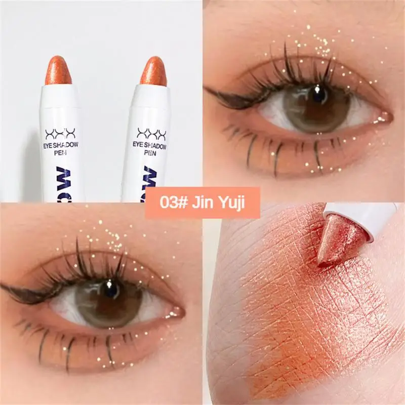 

NEW Eye Shadow Stick Matte White Lying Silkworm Highlighter Pen Eyes Corner Brightening Pearl High-gloss Eyeliner Waterproof