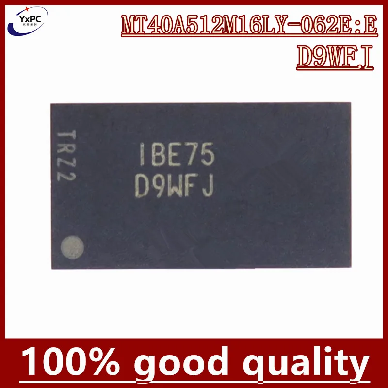 

D9WFJ MT40A512M16LY-062E:E DDR4 8GB FBGA96 Flash 8G Memory IC Chipset With Balls