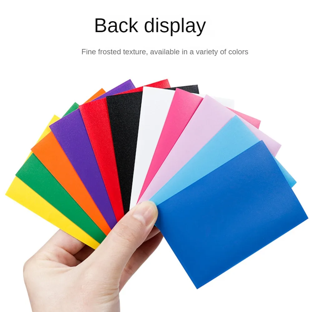 100 Шт. Матовые Рукава Для Карт Стандартного Размера TCG Tarot Настольные Игры