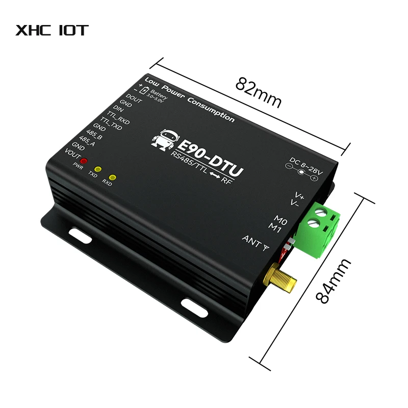Беспроводное радио с цифровой передачей XHCIOT E90-DTU(400SL30L) RS485/TTL Low Power Modbus Slave Polling LoRa