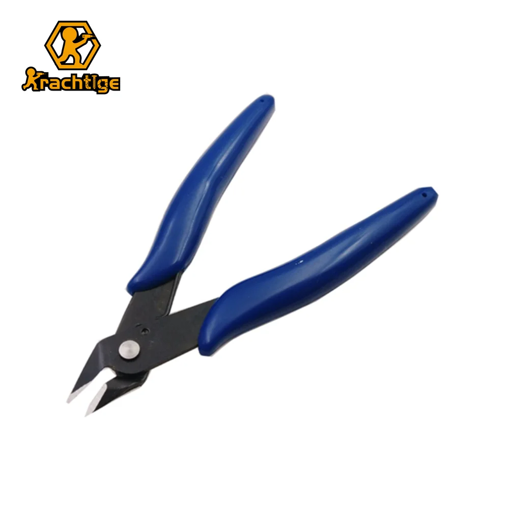 

Krachtige Mini Diagonal Pliers Hand Tools Electrical Wire Cable Cutters Cutting Side Snips Flush Pliers Nipper Anti-slip Rubber