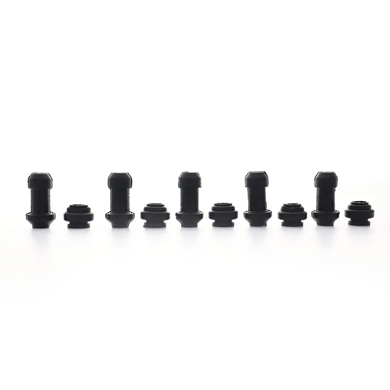

4/10/20pcs/set Motorcycle Scooter Brake Upper and Lower Pump Caliper Shock Absorber Sleeve Dust