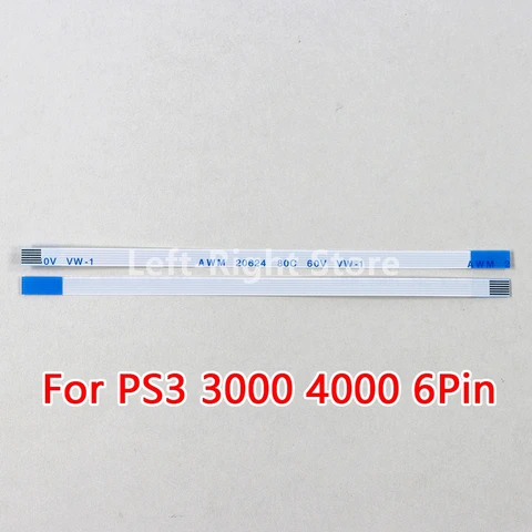 5 шт. для PS3 Slim 3000 3K, переключатель включения и выключения, сброс ленточного кабеля, 6-контактный 4K 4000 для PS3 Playstation 3 Super Slim