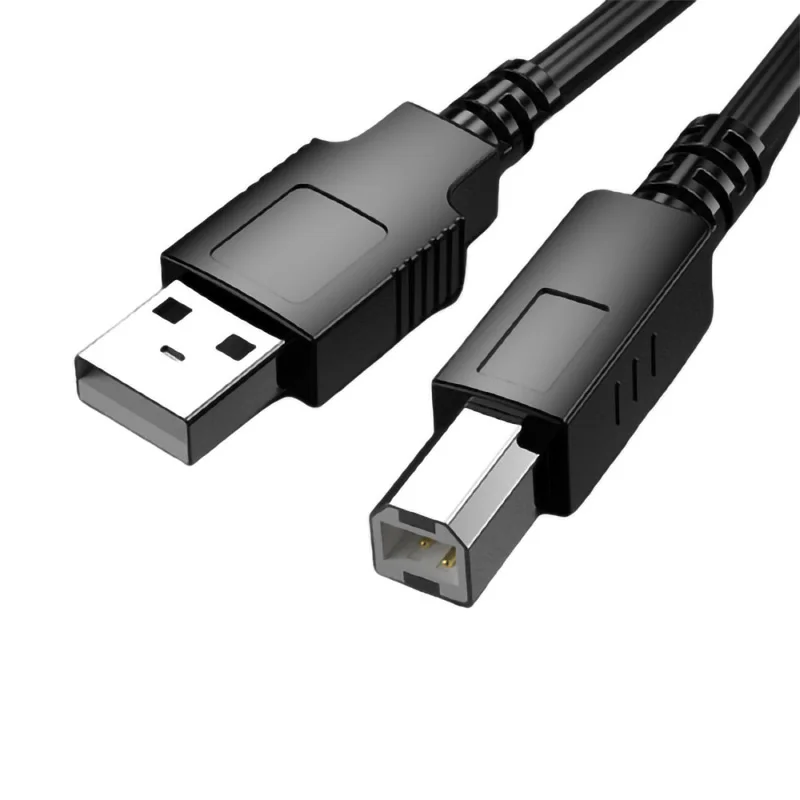 2PCS Printer Cable B USB 2.0Type A to Male to Male Printer Cable 1m/1.5m/2m For Camera Epson HP Canon Print USB Cable