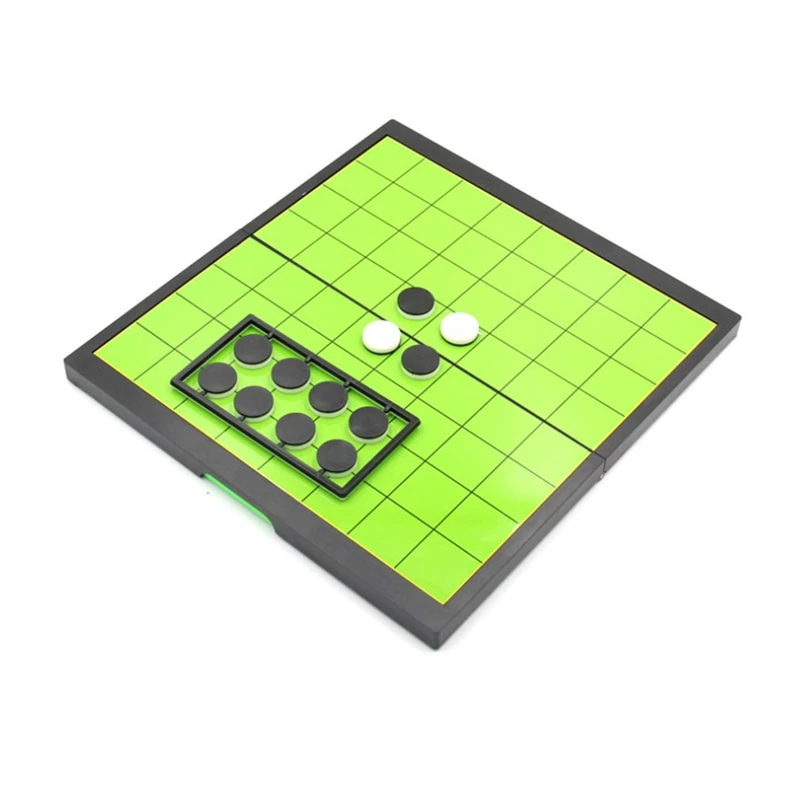 

Portable Folding Reversi Othello Board Chess Standard Educational Home Parent-Children Family Game