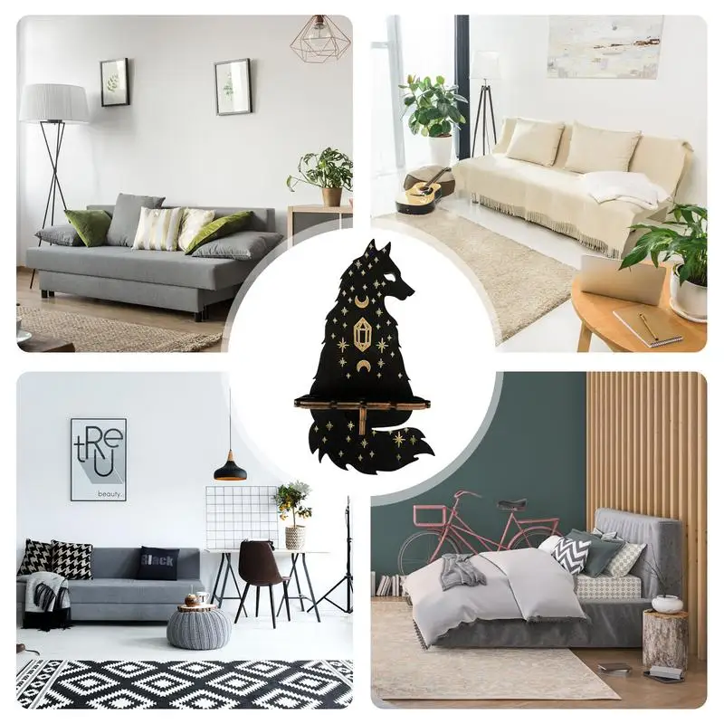 Настенная хрустальная полка