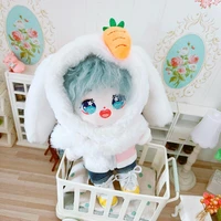 rabbit hooded scarf bear 20cm suit 20cm doll clothes star toy doll wear dress up