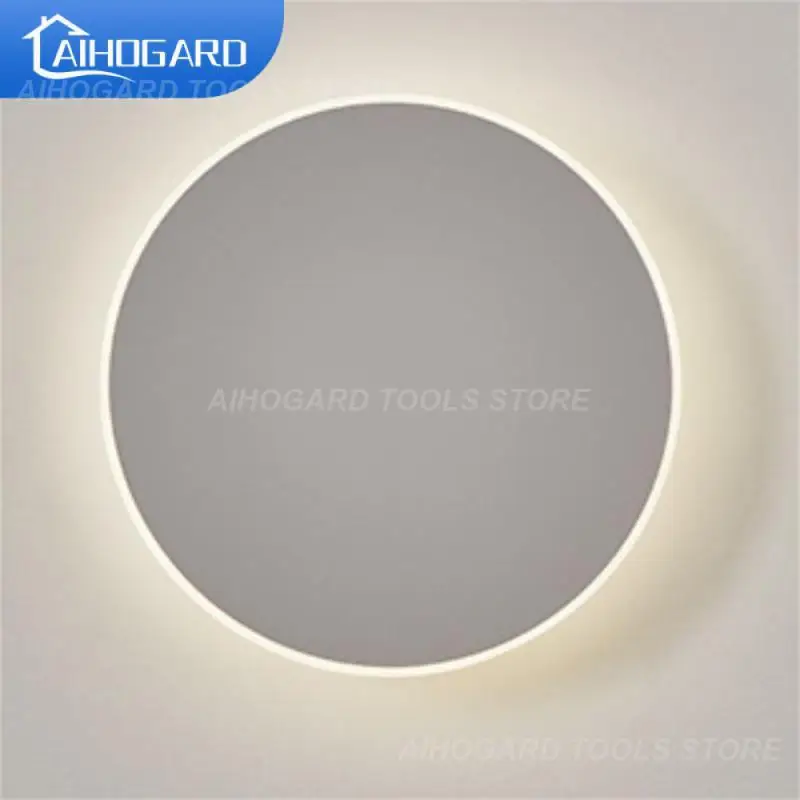 

1~5PCS Round Wall Light Sensor Simple Bedroom Bedside Btaircase Corridor Porch Aisle Lamp Touch Dimming Lamps LED Human body