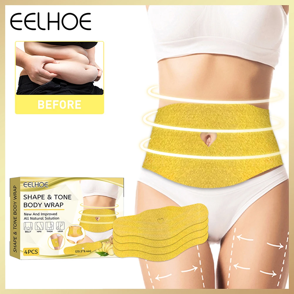 

20/16/12/8/4pcs Firming Shaping Contouring Patch Weight Loss Belly Slimming Body Wrap Fat Burning Natural Anti-Cellulite Plaster