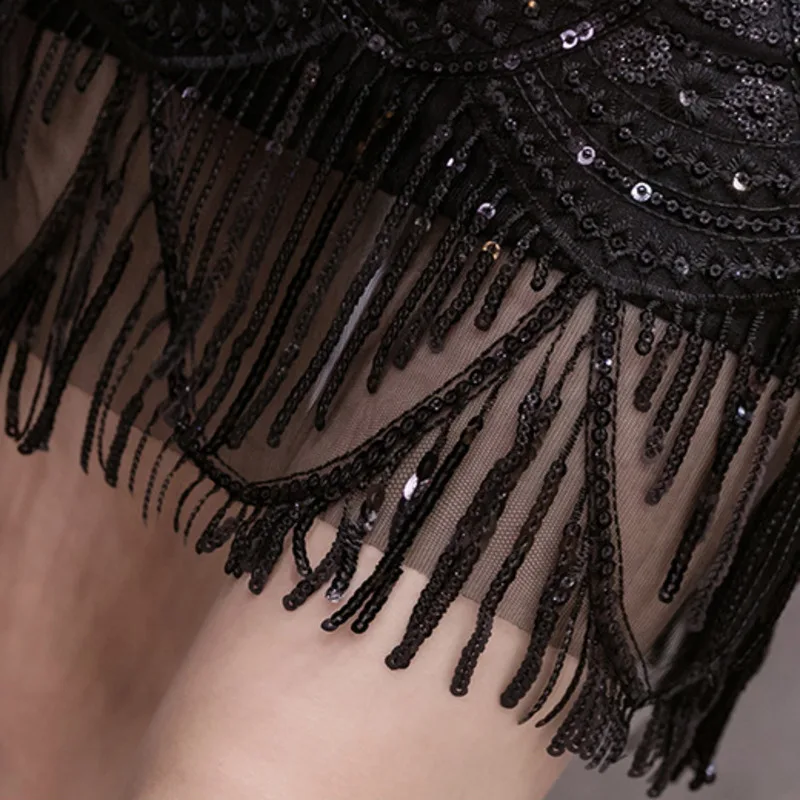 #4904 черные юбки из искусственной кожи Женская офисная одежда с блестками