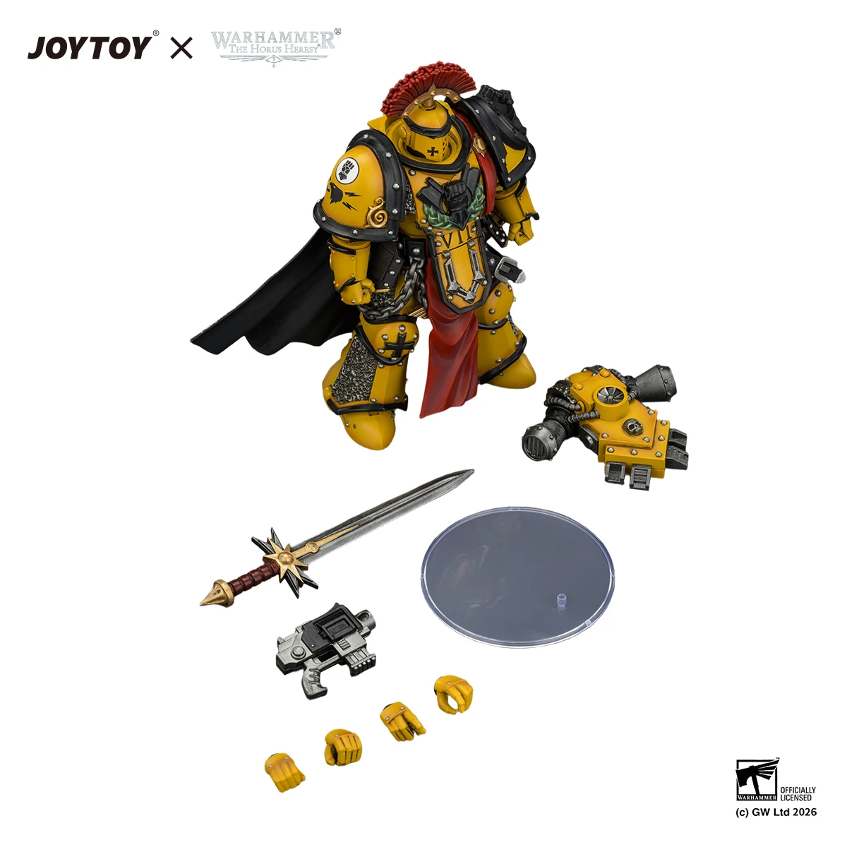 Фигурка JOYTOY Warhammer 40K 118: Праептор Легиона Имперских Кулаков в броне Mk III, модель игрушки (art.: 3920dae2cd506) - 3920dae2cd506