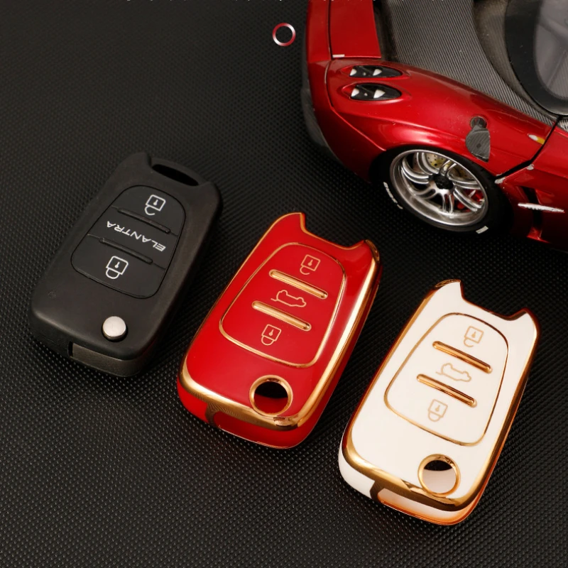 

Для Hyundai i20 i30 ix20 ix25 ix35 Elantra Accent ТПУ чехол для автомобильных ключей для KIA Sportage Rio 3 Soul Optima Ceed Pro K5 K2 Pride