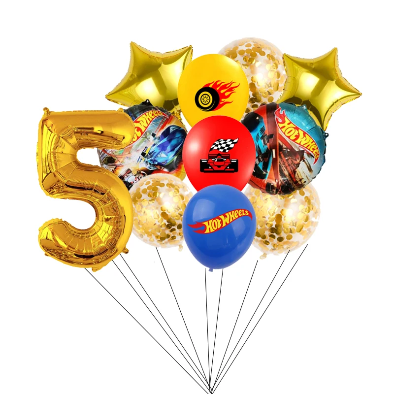 Горячие колеса воздушный шар Гоночная машина телефон колесо шарик в клетку