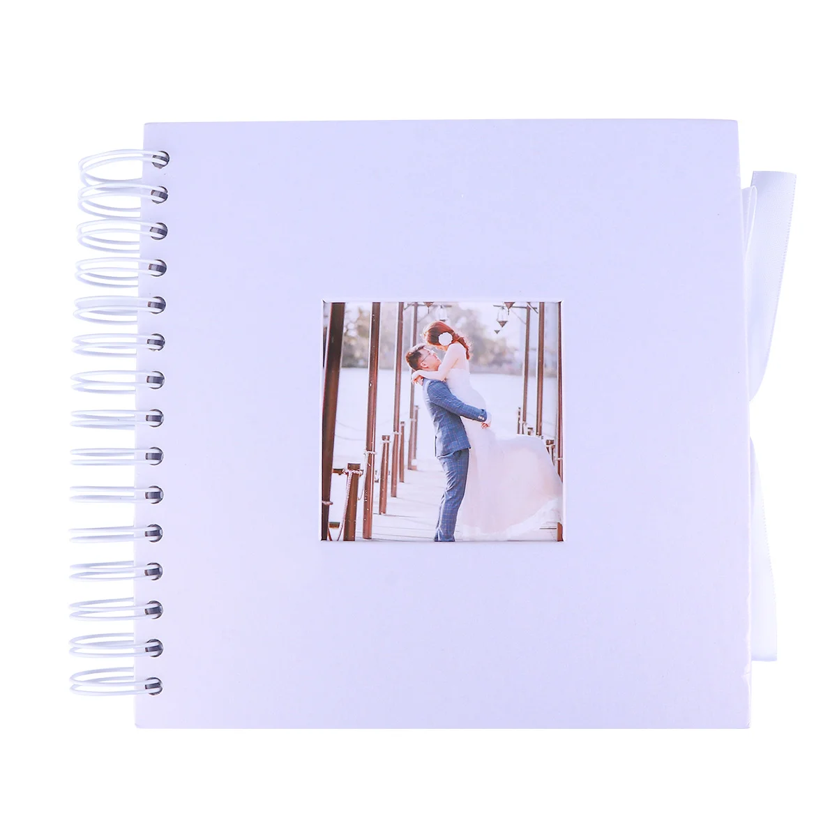 

8 Inch Photo Album Bow-knot Photo Album Picture Collector Wedding Photo Album