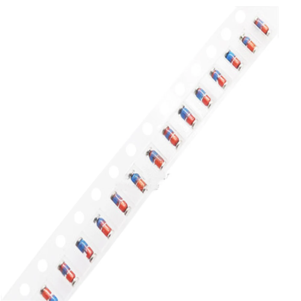 

100 шт ZMM6V2 LL-34 SMD Диод Зенера 0,5 Вт цилиндрический 1/2 Вт посылка 1206 в стеклянная трубка