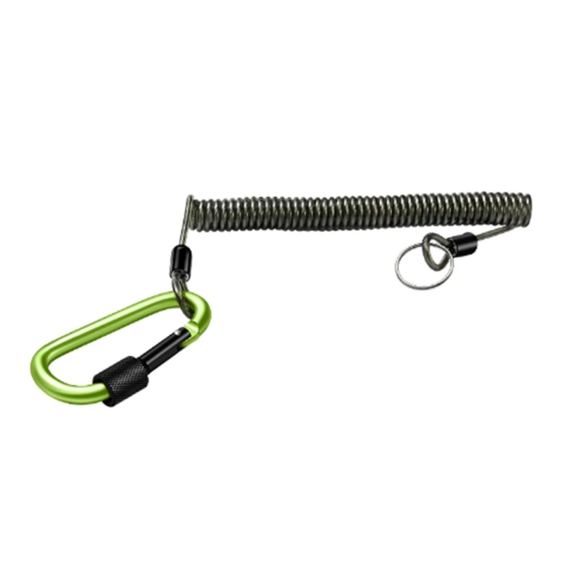 Многофункциональные страховочные ремешки для рыбалки выдвижные спиральные