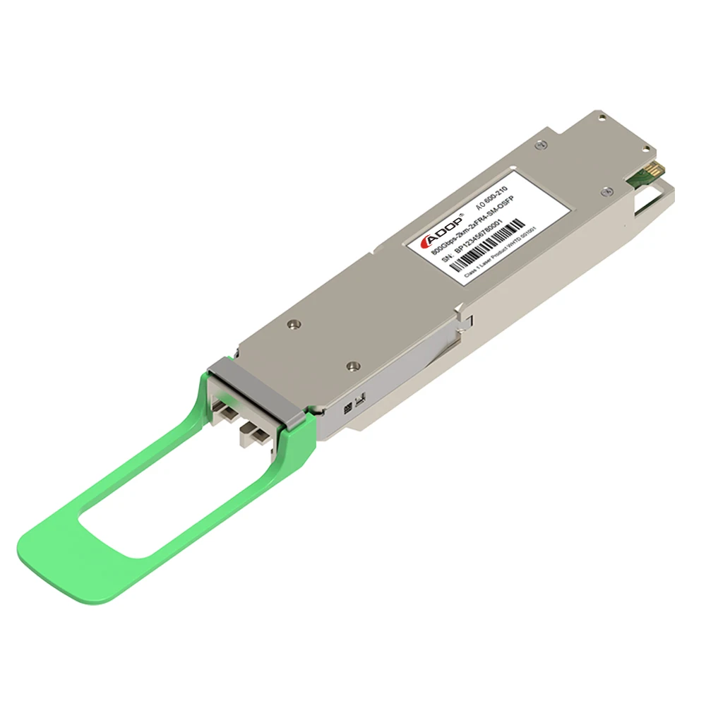 

ADOP for Generic Compatible 800GBASE-2FR4 OSFP PAM4 1310nm 2km DOM Dual LC Duplex SMF Optical Transceiver Module