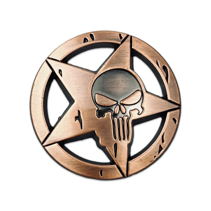 Боковая эмблема кузова автомобиля череп задний багажник значок наклейка для BMW