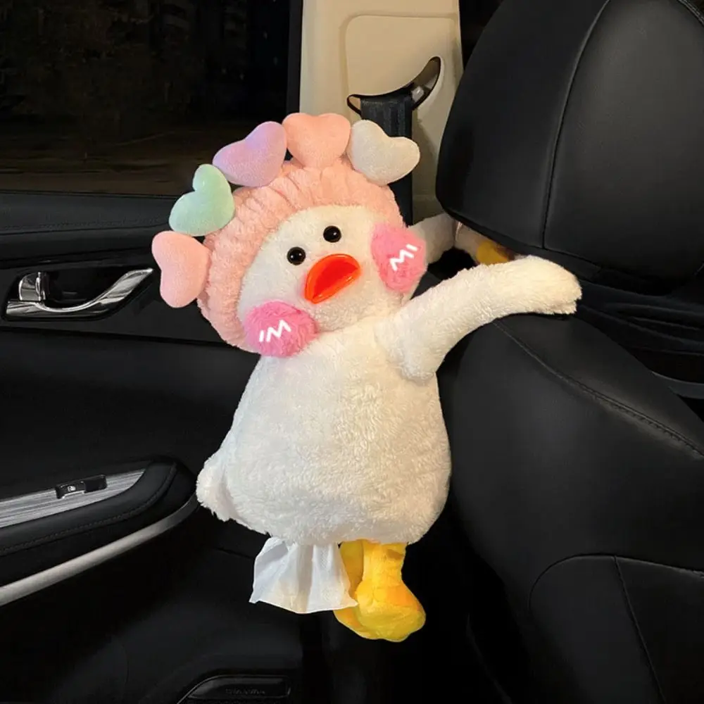 Удобные автомобильные коробки для салфеток с уткой подвесной тип мультяшный