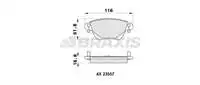 

AB0421 Задняя Тормозная колодка MONDEO III 0004 JAGUAR X TYPE S TYPE XJ