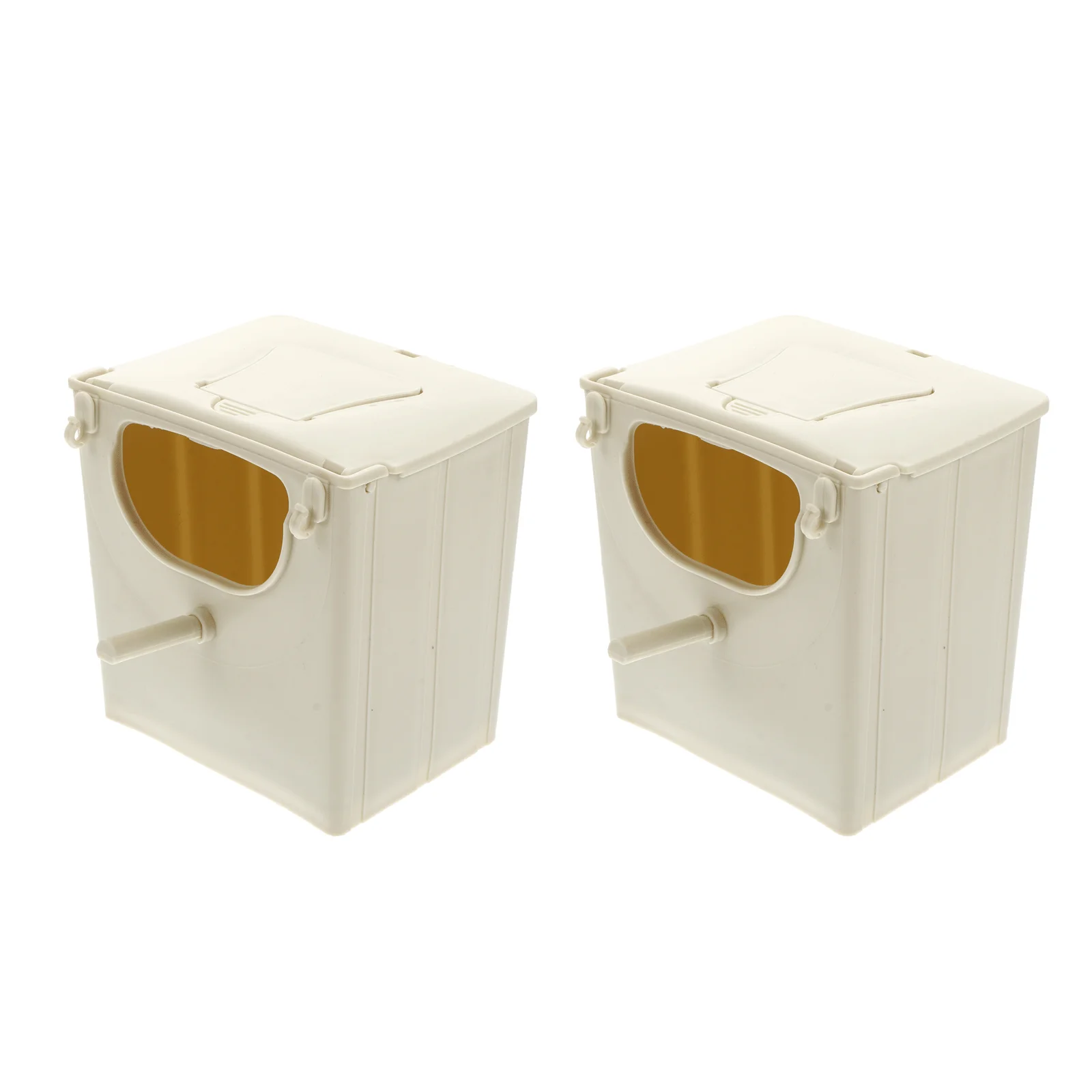 

Box Bird Nesting Breeding Parakeet Hanging Cage House Pet Birds Parrot Cockatiel Incubation Plastic Cages Case Chicken Boxes