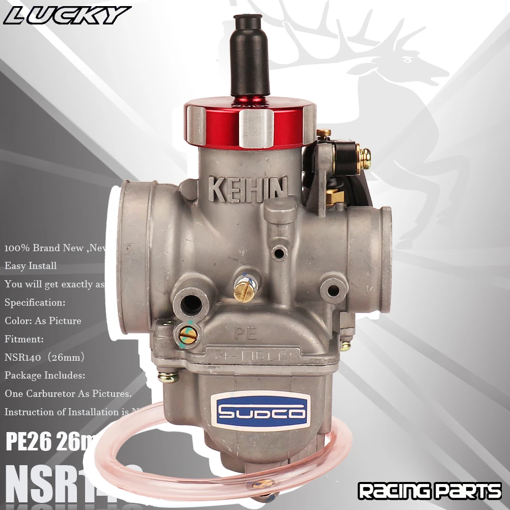 Для Keihin PE 26 PE26 мм NSR140 Кабельный дроссель Карбюратор Двигатель ATV Quad Pit Dirt Мотоцикл