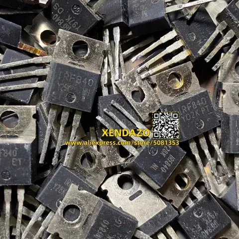 Выпрямитель IRF840 IRF840PBF IRF840A IRF840B 8A 500V TO-220 MOSFET, 10 шт