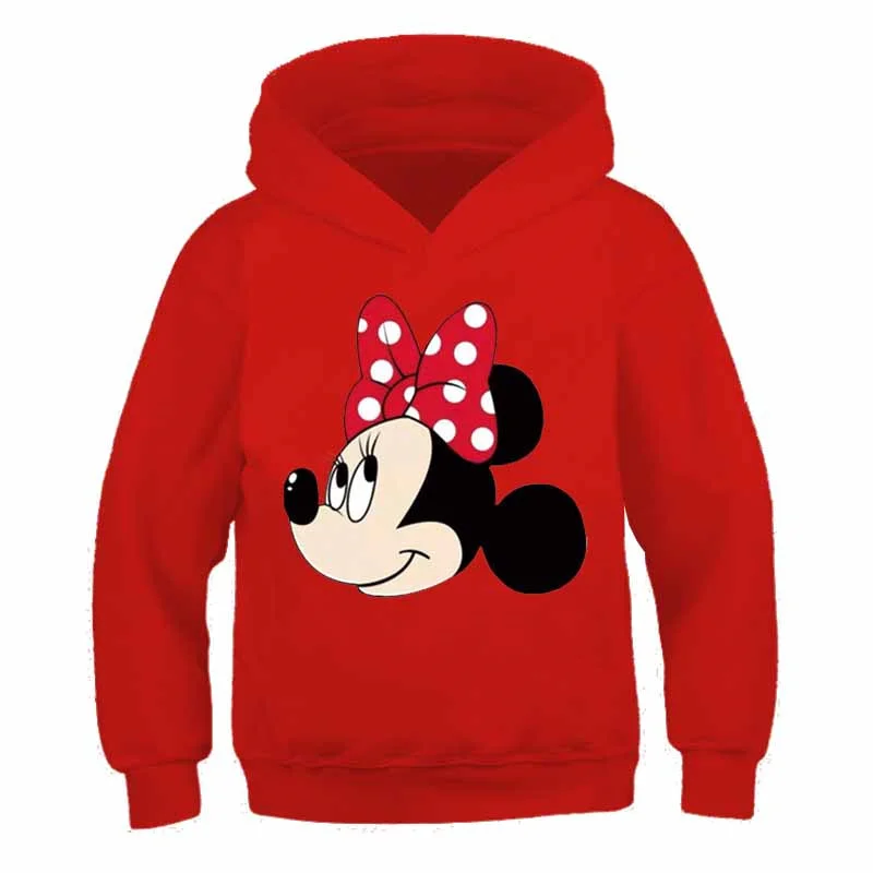 

Kids Hooded Sweater Toddler Baby Boys Girls Clothes Minnie Mouse Hoodie Sweatshirt Tops Girl Autumn Winter Hoodies Coat Clothing