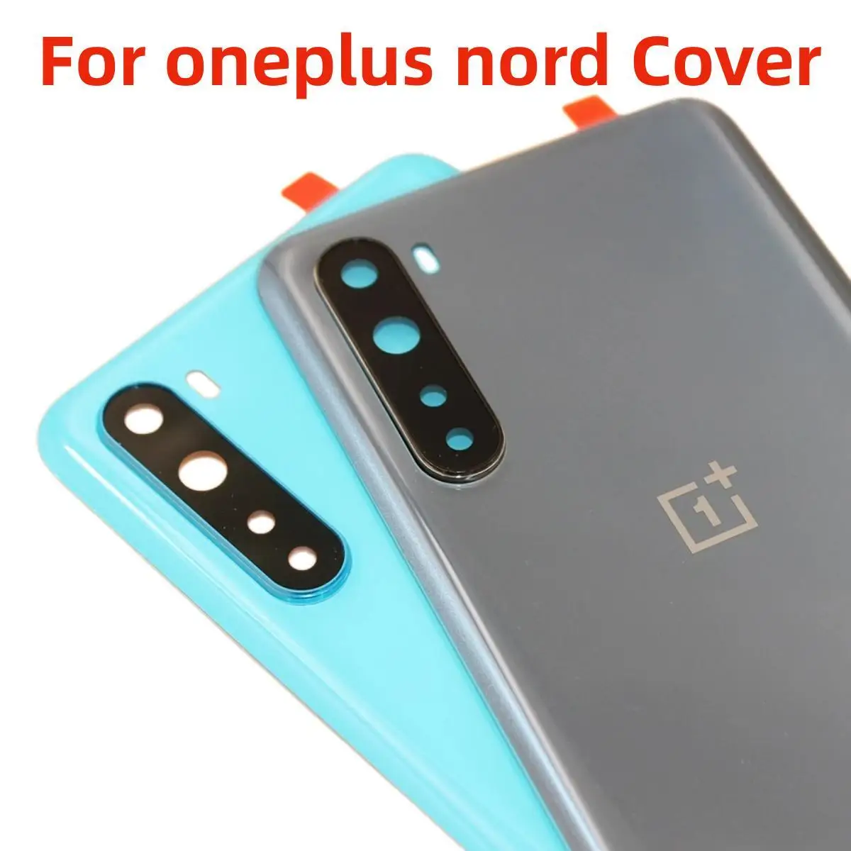 

Задняя крышка батарейного отсека для Oneplus Nord, замена корпуса с объективом камеры для One Plus Nord AC2001 AC2003