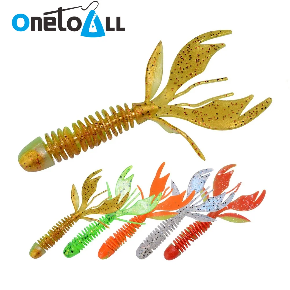 

Приманка-креветка OnetoAll, 5 шт., 80 мм, 2,3 г