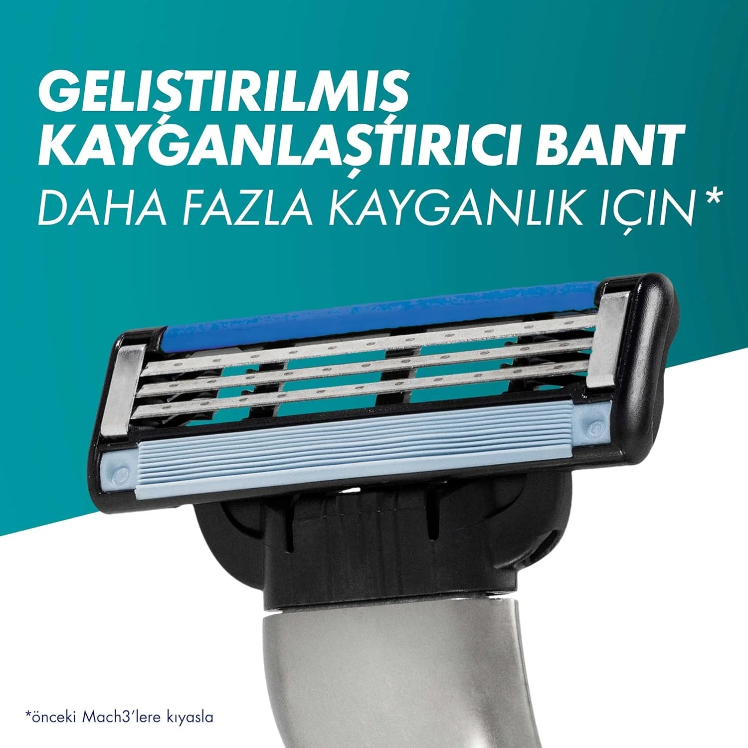 Фото Бритва Gillette Mach3, мужской набор для бритья, трёхслойное лезвие, лезвия Mach 3, материал из нержавеющей стали №3