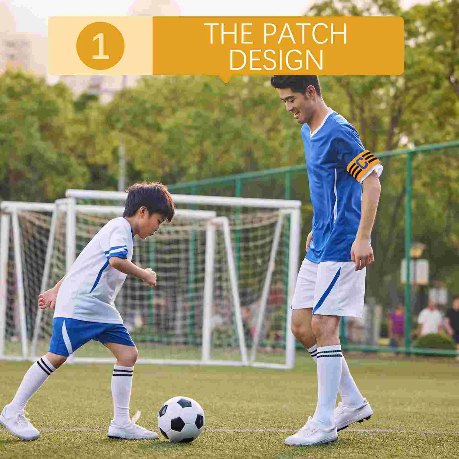 3-х шт. капитанская повязка для футбольного матча на голову с полями футбольная