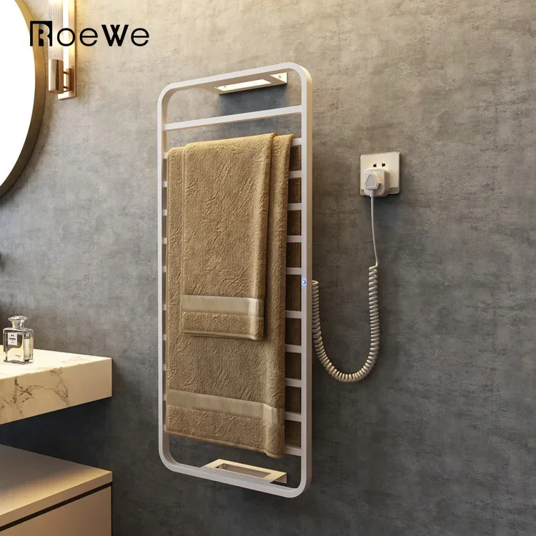 Нагревательные перекладины для ванной комнаты Электрический настенный