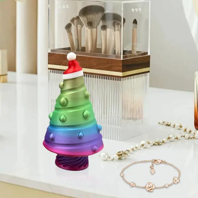 Уникальная рождественская елка с 3D принтом креативная тайник украшение для дома